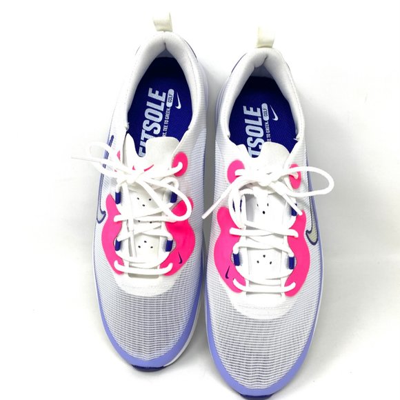 NIKE Golf Shoes WOMEN'S Size 8.5 DA4117 177 Ace Summerlite White Mesh Sneakers - Picture 8 of 9